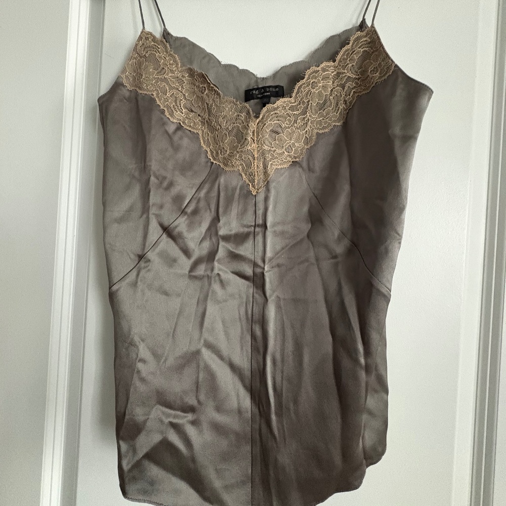 Rag and Bone Silk and Lace Cami